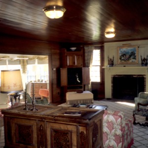 Interior view, Faucette House (Chatwood), Orange County, North Carolina