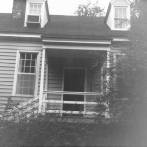 Rear view, Walker-Palmer House, Hillsborough, North Carolina