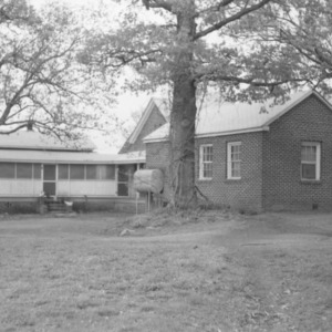 View, Eddins House, Palmerville, North Carolina