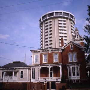 View, Dodd-Hinsdale House, Raleigh, Wake County, North Carolina