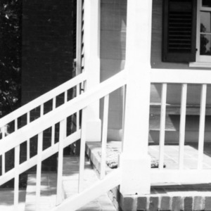 Porch detail, Maplewood, Hillsborough, North Carolina