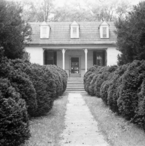 Front view, Hill Airy, Granville County, North Carolina
