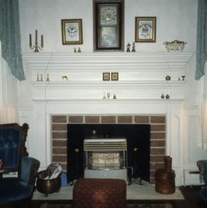 Fireplace, Powell House, Wake County, North Carolina
