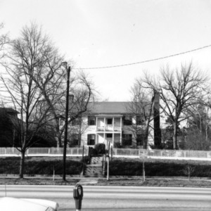 Front view, Haywood Hall, Raleigh, North Carolina