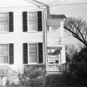 Partial view, Leecraft House, Beaufort, North Carolina