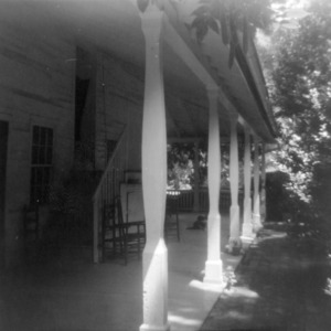 Porch, Sherrill's Inn, Buncombe County, North Carolina