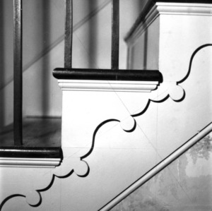 Stair detail, Scotch Hall, Bertie County, North Carolina
