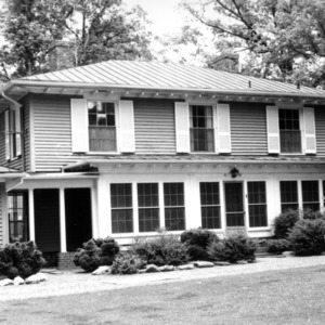 Rear view, B. Frank Mebane House, Mebane, Alamance County, North Carolina