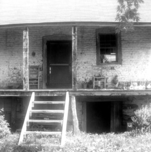 Porch, Matthew Moore House, Stokes County, North Carolina