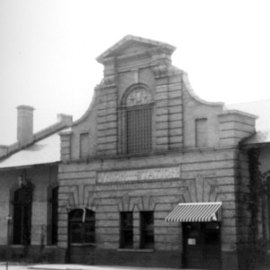 Front view, Union Station, Durham, Durham County, North Carolina