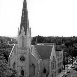 View, First Baptist Church, Raleigh, Wake County, North Carolina