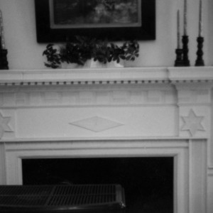 Fireplace, Bowers House, Halifax County, North Carolina