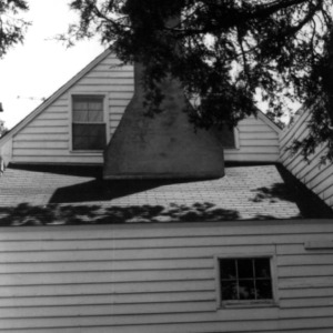 Partial view, Bowers House, Halifax County, North Carolina