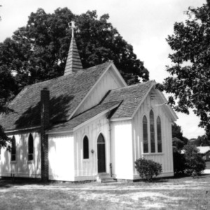 View, St. John's Episcopal Church, Battleboro, Edgecombe County, North Carolina