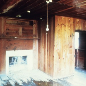 Interior view, Allison-Deaver House, Transylvania County, North Carolina