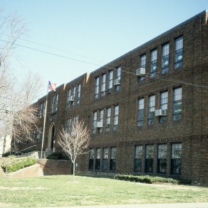 View, Hillcrest Elementary School, Burlington, Alamance County, North Carolina