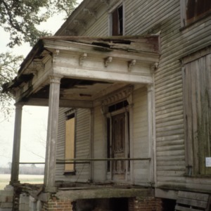 Porch, Rosedale, Beaufort County, North Carolina