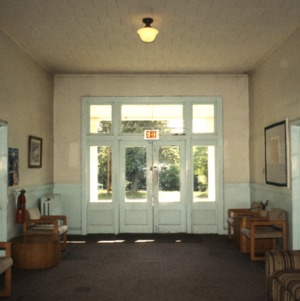 Interior view, Windsor High School, Bertie County, North Carolina