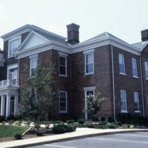 Partial view, Ravenscroft School, Asheville, Buncombe County, North Carolina