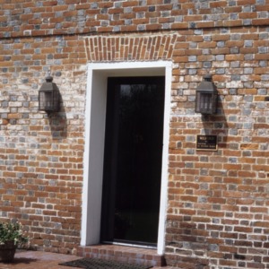 Doorway, Milford (Grice House), Camden County, North Carolina