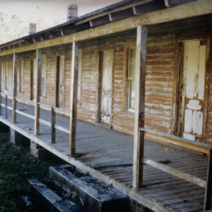 Porch, Carteret County Home, Beaufort, Carteret County, North Carolina