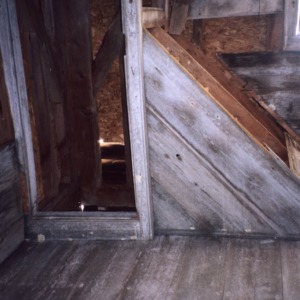 Interior view, Bartlett Yancey House, Caswell County, North Carolina