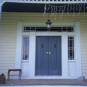 Doorway, Bartlett Yancey House, Caswell County, North Carolina