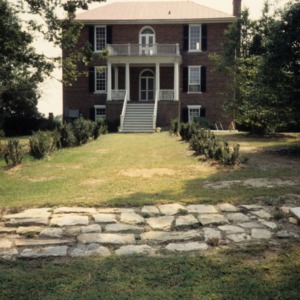 Front view, Moore-Gwyn House, Locust Hill, Caswell County, North Carolina