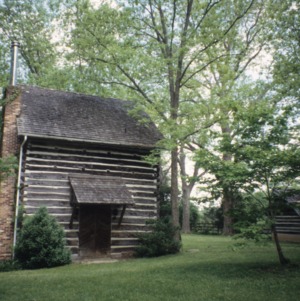 Log tenant house, Longwood, Caswell County, North Carolina