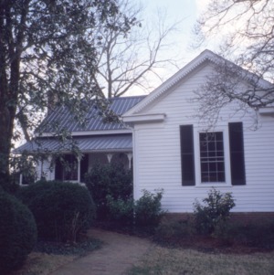 Front view, Lewis Freeman House, Pittsboro, Chatham County, North Carolina