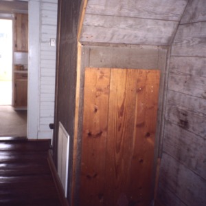 Interior view, Lewis Freeman House, Pittsboro, Chatham County, North Carolina
