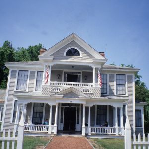 Front view, Haughton-McIver House, Gulf, Chatham County, North Carolina
