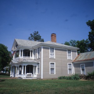 Side view, Haughton-McIver House, Gulf, Chatham County, North Carolina