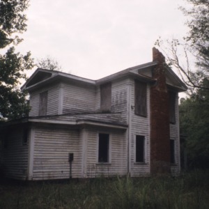 Side view, John A. Mason House, Chatham County, North Carolina