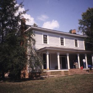 Front view, John A. Mason House, Chatham County, North Carolina