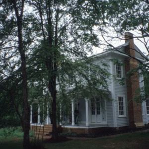 Side view, John A. Mason House, Chatham County, North Carolina