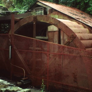Waterwheel, Baldwin's Mill, Terrells, Chatham County, North Carolina