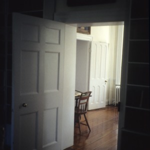 Interior view with doorway, Beverly Hall, Edenton, Chowan County, North Carolina