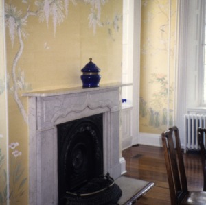 Interior view with fireplace, Beverly Hall, Edenton, Chowan County, North Carolina