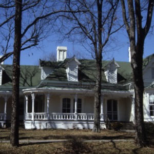 Front view, Dr. Victor McBrayer House, Shelby, Cleveland County, North Carolina