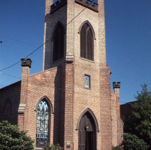 Front view, First Baptist Church, New Bern, Craven County, North Carolina