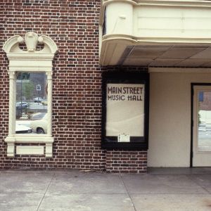 Entrance, Main Street Music Hall, Morganton, Burke County, North Carolina