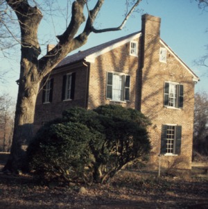 Side view, Jesse Clement House, Mocksville, Davie County, North Carolina