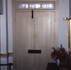 Doorway, Jesse Clement House, Mocksville, Davie County, North Carolina