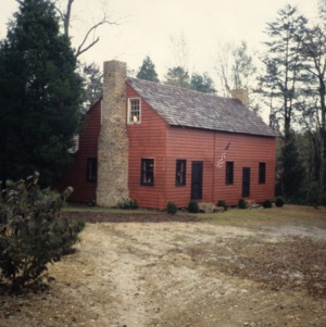 View, McGuire-Setzer House, Mocksville, Davie County, North Carolina
