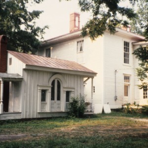 Partial view with outbuilding, Faison-Williams House, Faison, Duplin County, North Carolina