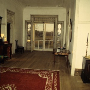 Interior view, Buckner Hill House, Duplin County, North Carolina