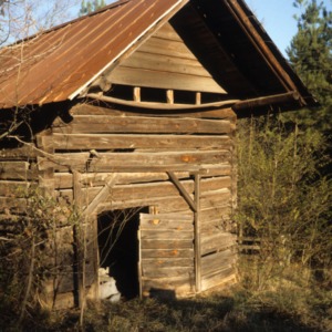Outbuilding view, Leigh Farm, Durham County, North Carolina