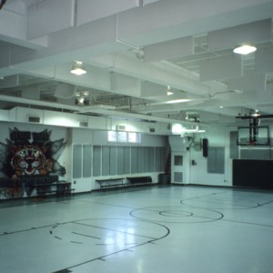 Interior view, Watts Street School, Durham County, North Carolina