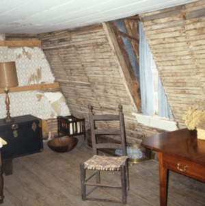 Interior view, Old Town Plantation House, Edgecombe County, North Carolina